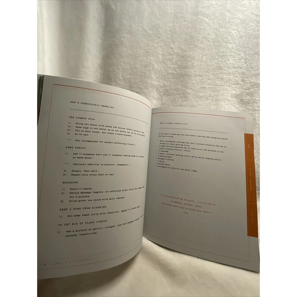 Orange is the‎ New Black Cookbook Bites Booze Secrets Stories Recipes